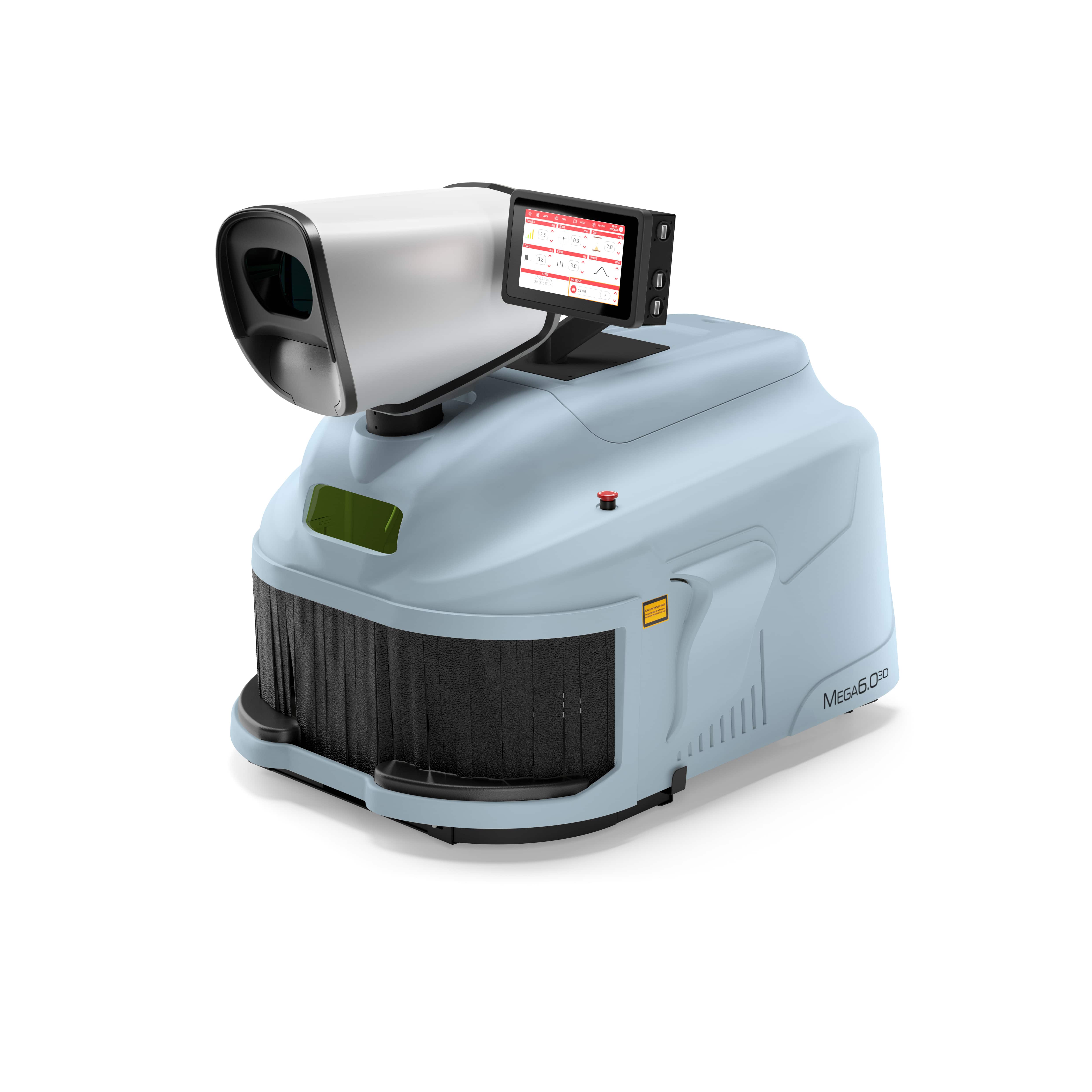 3D laser machine for welding on silver Mega silver 3D